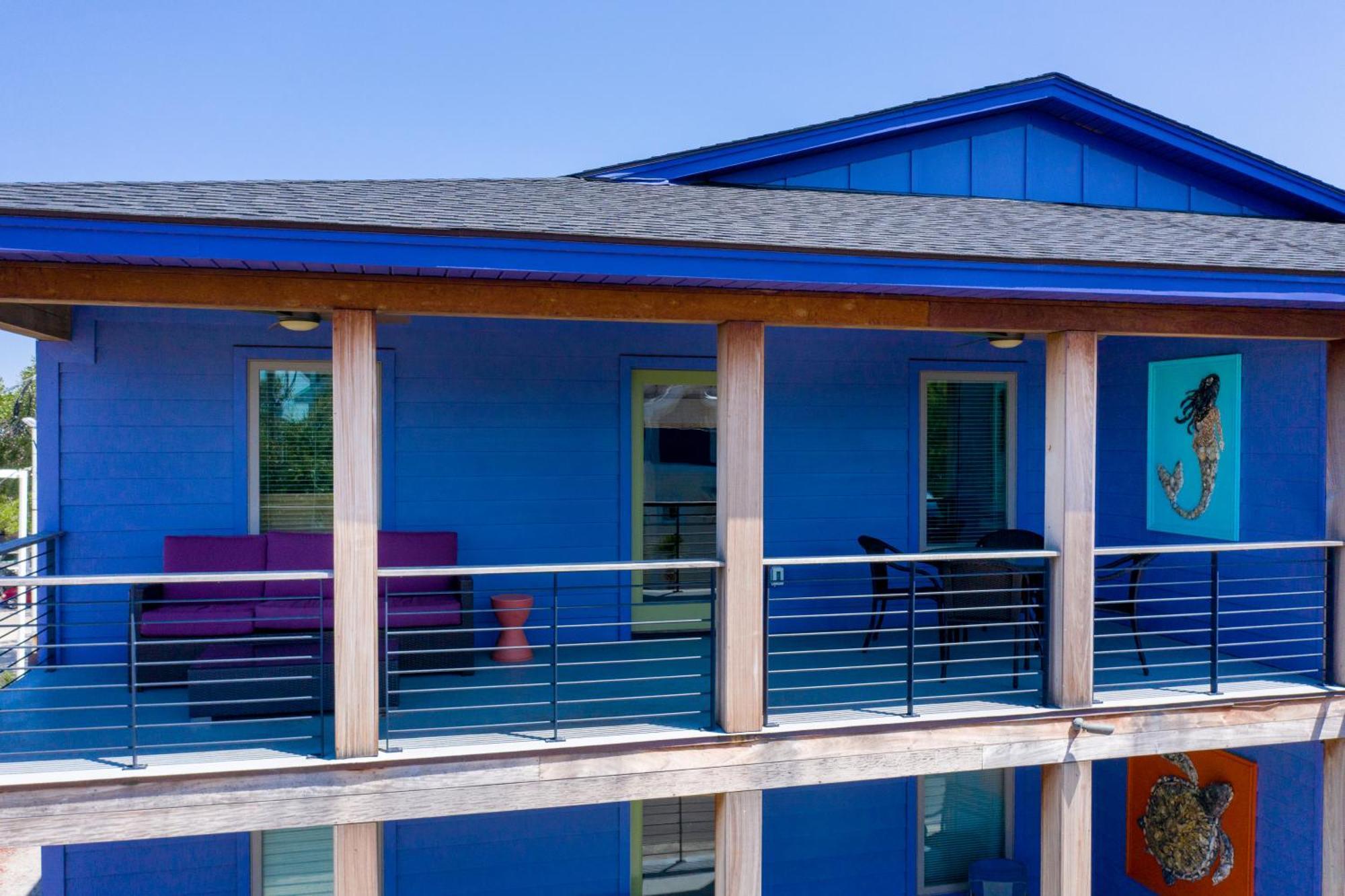 Folly Vacation Perfect Purple Palace Apt C Folly Beach Exterior foto