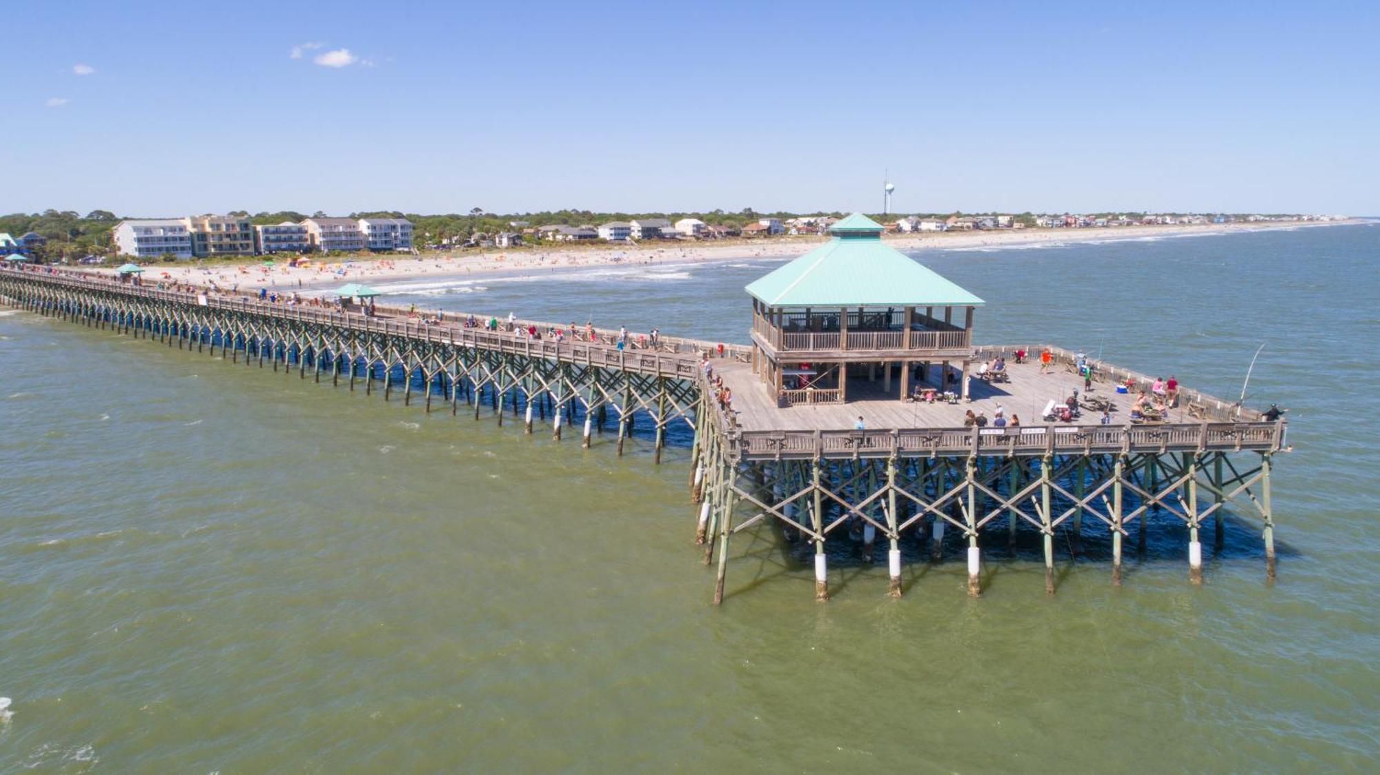 Folly Vacation Perfect Purple Palace Apt C Folly Beach Exterior foto